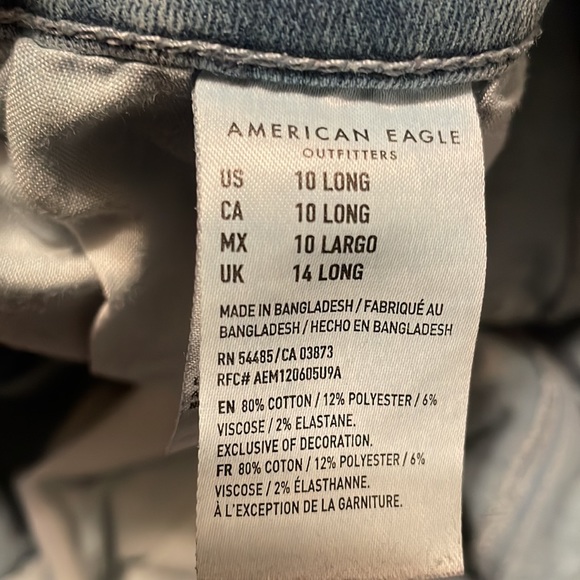 American Eagle Jeggings 10L - Picture 2 of 2
